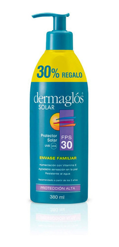 DERMAGLOS FPS 30 ENVASE FAMILIAR X 380ML