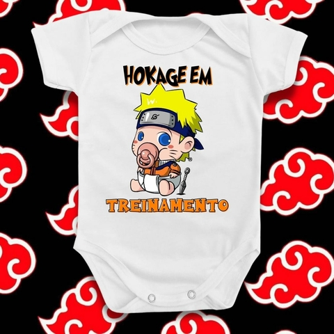 Body Roupa Para Bebê Anime Naruto Menino Geek Papai Desenho  Tamanho:P;Cor:Menino