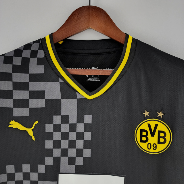 Camiseta Borussia Dortmund 22/23 Away - Masculino