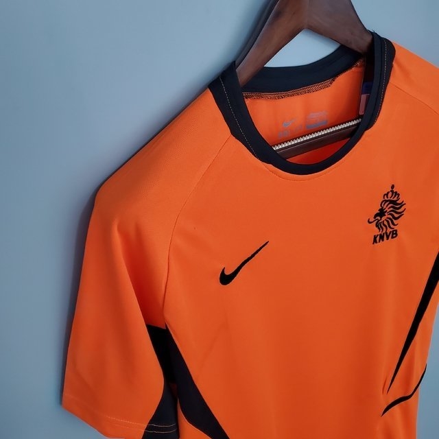 Camisa Holanda 2002 Retrô