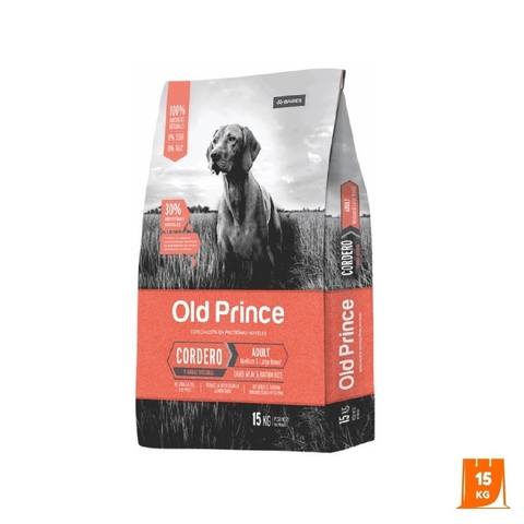 Alimento Old Prince Novel Cordero Perro Adulto Mediano y Grande 15+3kg