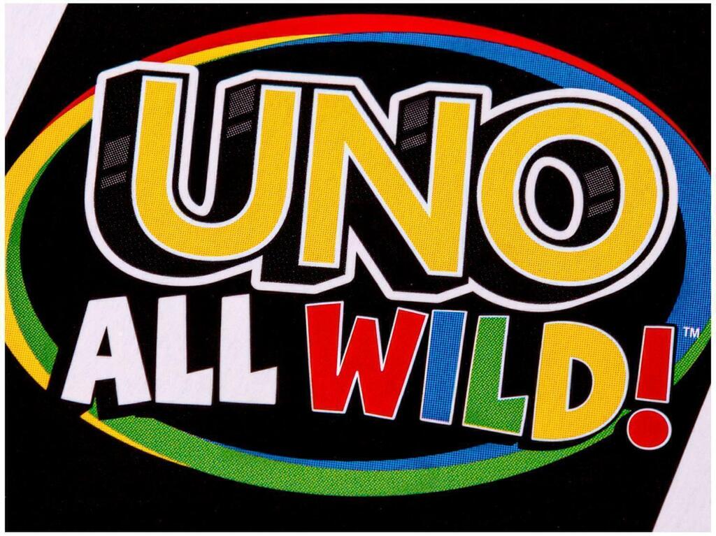 Uno! Jogo de cartas All Wild - Mattel