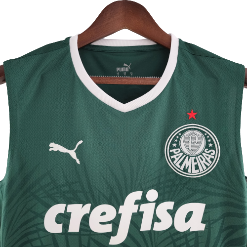 Camiseta Regata Palmeiras Masculino - Home 22/23