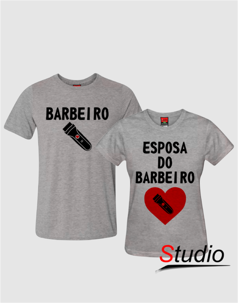 Camisetas Barbeiro e Esposa do Barbeiro