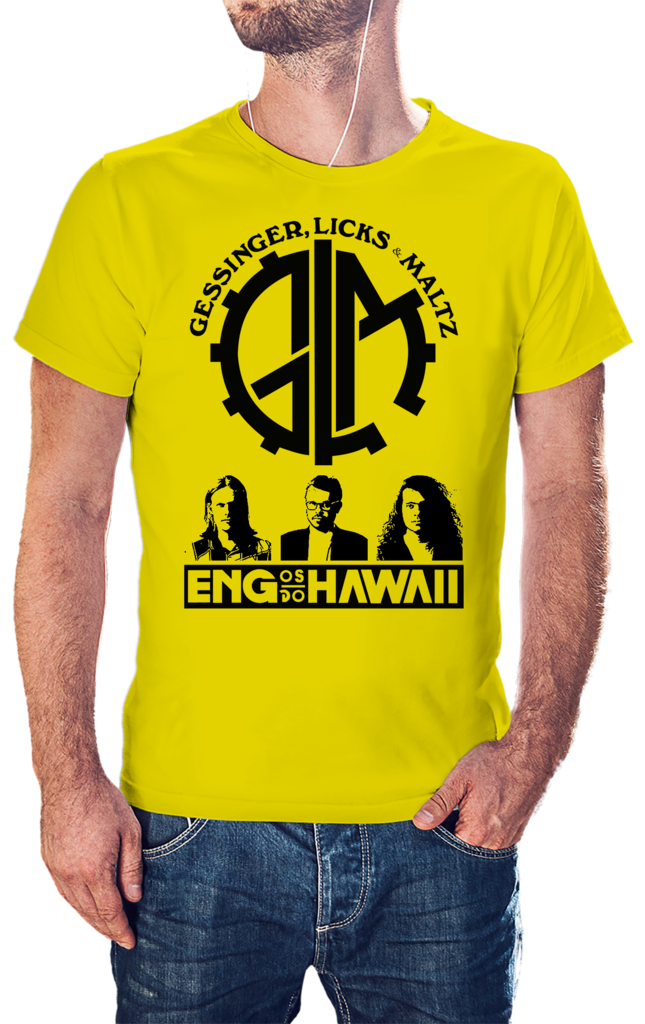 Camiseta Engenheiros do Hawaii GLM - Forja de Camisetas