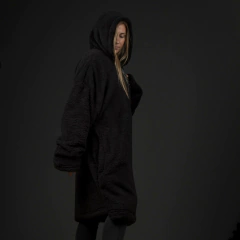 Maxi Buzo Big Panda Negro - tienda online