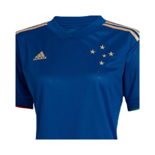 camisa cruzeiro adidas feminina