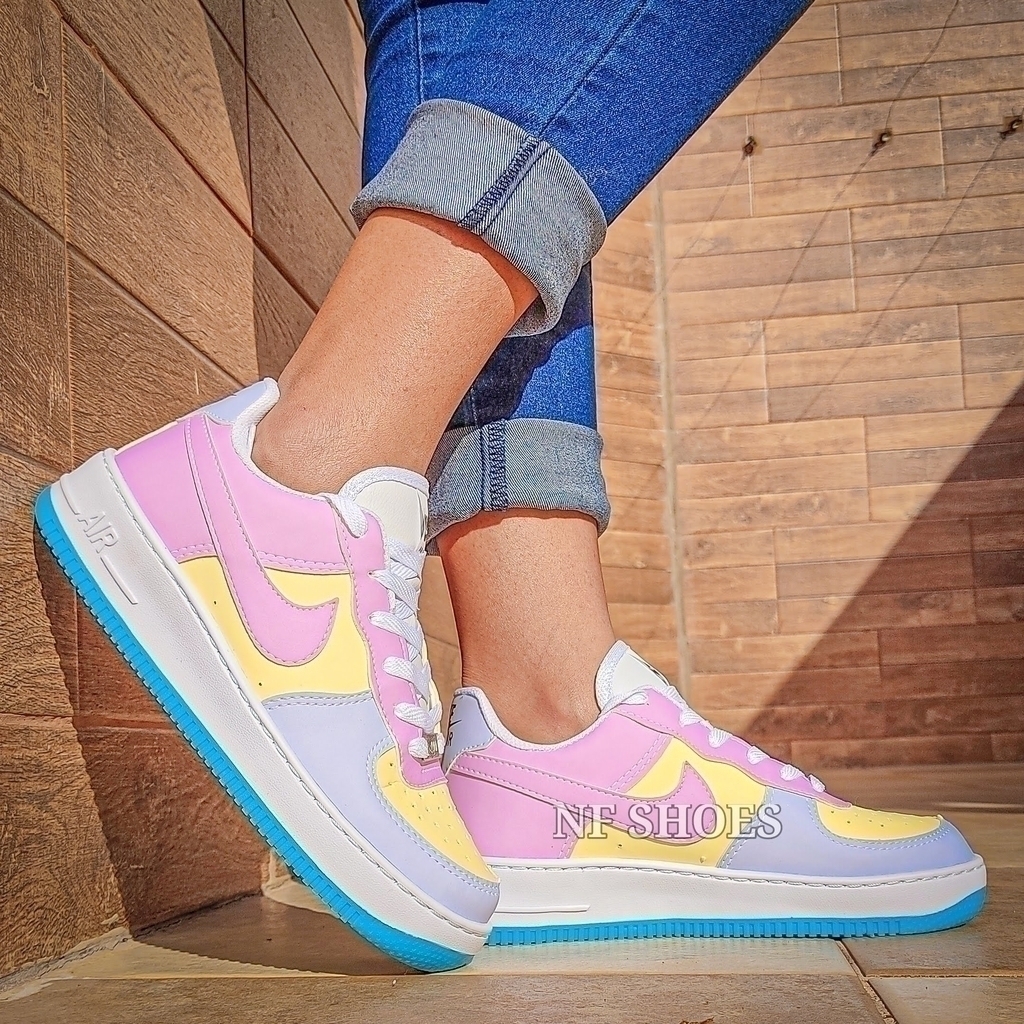 tenis nike muda de cor
