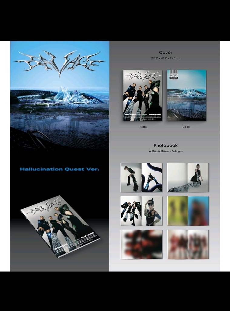 álbum Aespa savage - Comprar em lojakgirl