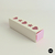 ¡Nueva línea! Caja fosforera de 21xm x 5cm x 5cm - Tapa blanca - Interior rosa - Visor mixto de estrellas y corazones