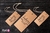 Tags de 5cm x 5cm - Cartulina Kraft o Blanca - Personalizados - 50 unidades - comprar online