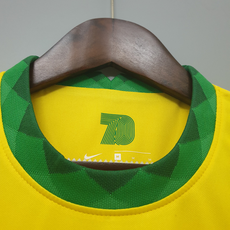 Camisa Seleção Brasileira Titular 21-22 (Personalizado)