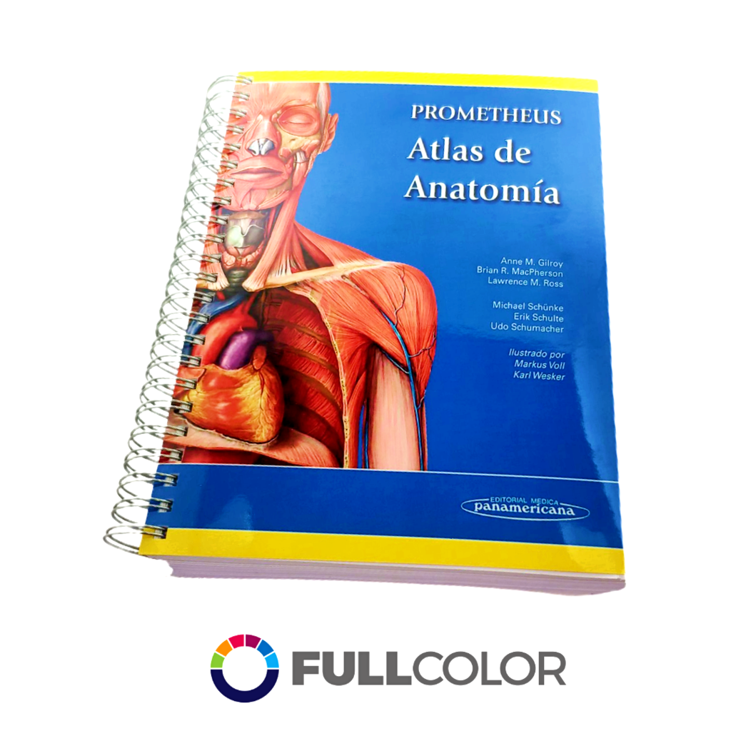 PROMETHEUS Atlas De Anatomia - Comprar en Full Color
