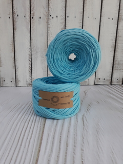 Trapillo Hilaria * tela * celeste cielo - comprar online