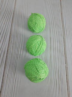 Trapillo ovillado * verde manzana lycra (412) - tienda online