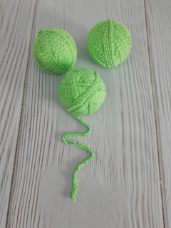 Imagen de Trapillo ovillado * verde manzana lycra (412)
