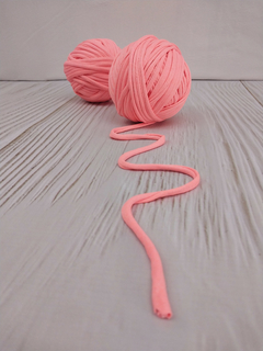 Trapillo ovillado * rosa fluo lycra (410) - tienda online