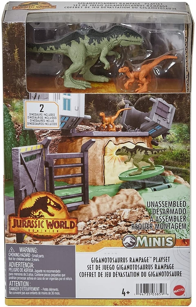 Jurassic World Dominion Giganotosaurus mini set Jurassic World Dominion Giganotosaurus mini set