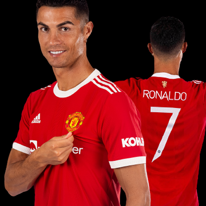 Camisa Adidas - Manchester United I - Cristiano Ronaldo - (MASCULINA)