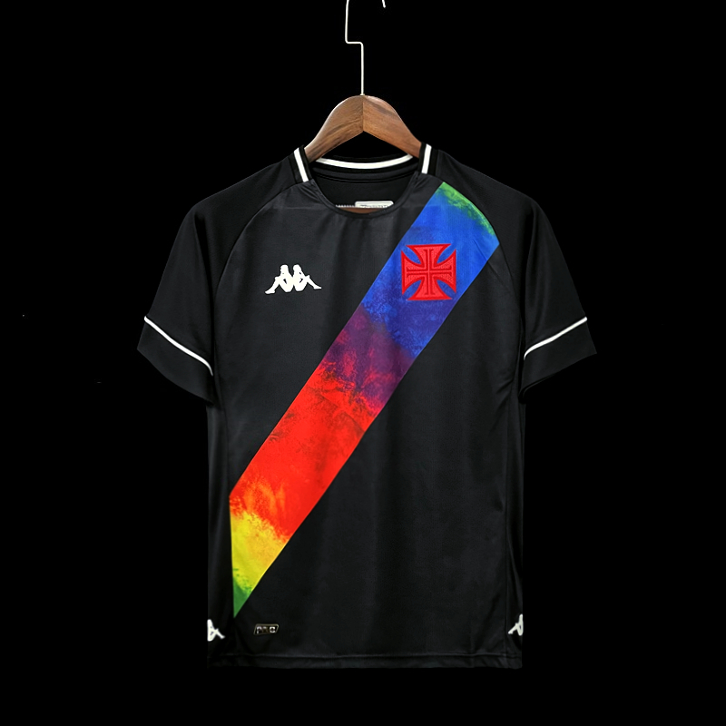 Camisa Vasco LGBT - 2021/22 - (MASCULINA) - Footzera
