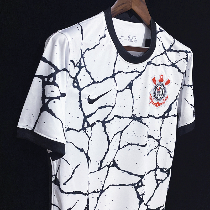 Camisa Corinthians 2021/22 - Branca - Footzera