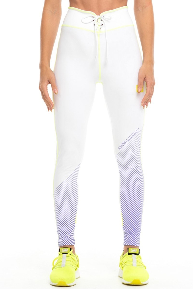 LEGGING LABELLAMAFIA ALLERT BRANCA - Forza Moda Fitness