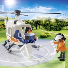 Helicóptero de Rescate Con 3 Figuras y 35 Accesorios Playmobil - comprar online