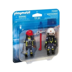 Duo Pack Bomberos Playmobil