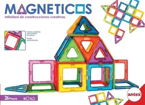 Magnéticos 26 piezas Antex