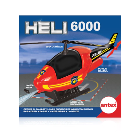 Helicóptero Heli 6000 Lanza Agua Antex