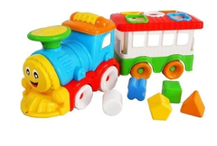 Pequeño Tren Con Vagón Calesita