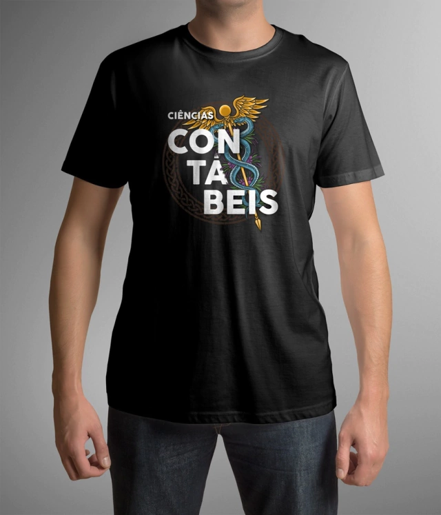 Camiseta Ciências Contábeis - Universo Contador
