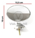 Imagen de Set Kit Juego Accesorios Para Baño 6 Piezas Bronce Cromado