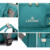 Mochila maternal MILÁN (LEQUEEN) - Negra - comprar online