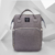 Mochila maternal LEQUEEN con moisés - Gris en internet