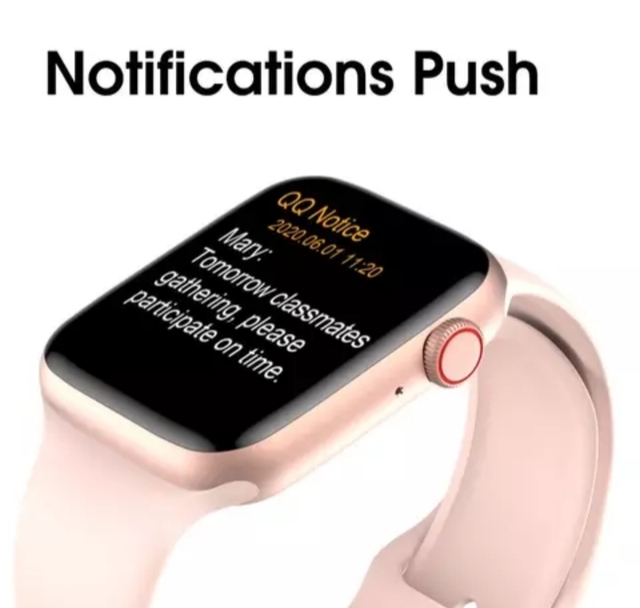 Smartwatch Reloj Inteligente W26+ Llamadas Notificaciones Deportivo Android  Iphone Unisex