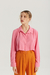 Camisa Crop Rosa - comprar online