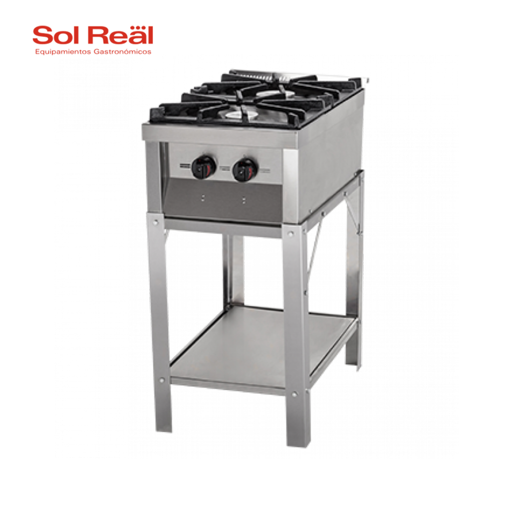 Cocina Queen Super Gas 2 Hornallas - Deco Equipamientos