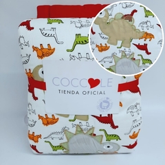 Acolchado + Chichonera para Cuna Funcional 80 x 140 en Piqué Estampado Coccole(CONSULTAR DISEÑOS ANTES DE COMPRAR A NUESTRO WHATSAPP) - tienda online