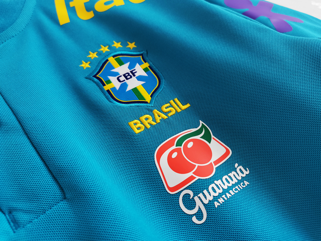 camiseta pre jogo brasil