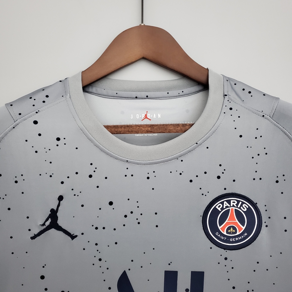 camiseta jordan psg logo masculina