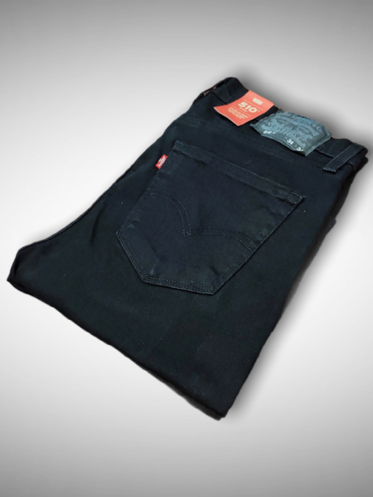 Pantalon Levis 510 Skinny Black Black