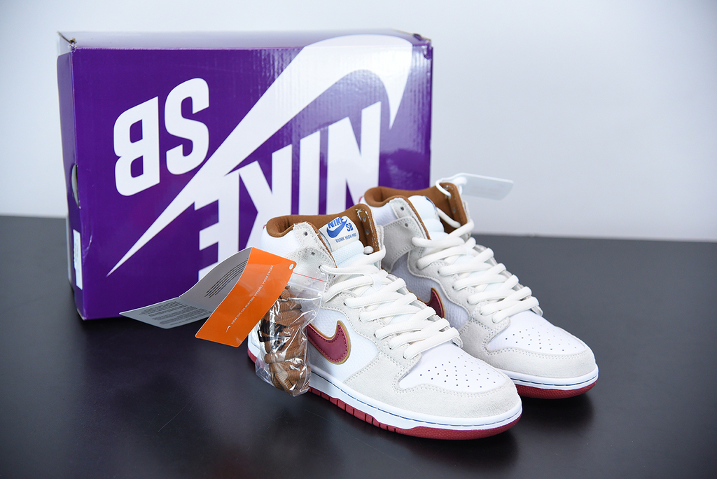 sb dunk high team crimson