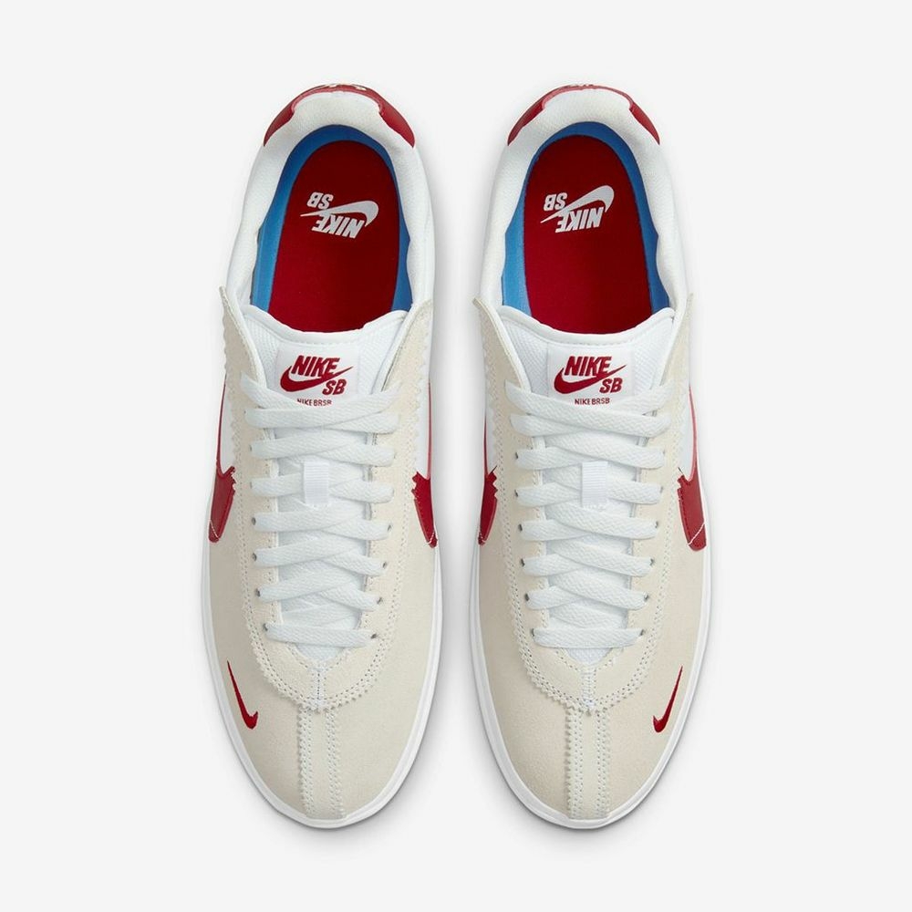 Tênis Nike BRSB White/Red - Inspirado no Ícone: Garanta o Seu!