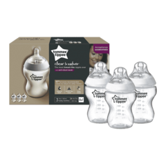 Mamadera Closer To Nature 260 Ml Pack X 3 Tommee Tippee