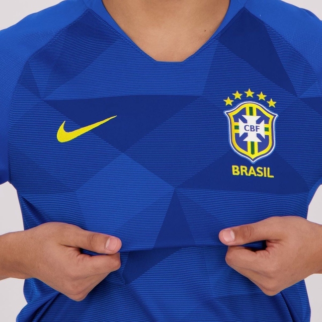Camisa Brasil II 2018 - Torcedor - Whizzy Fut
