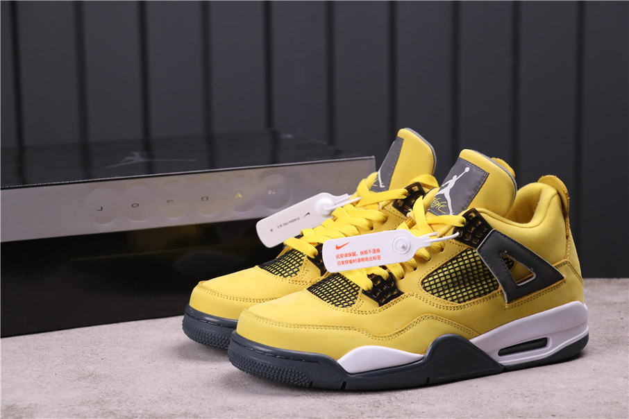 jordan 4 retro amarelo