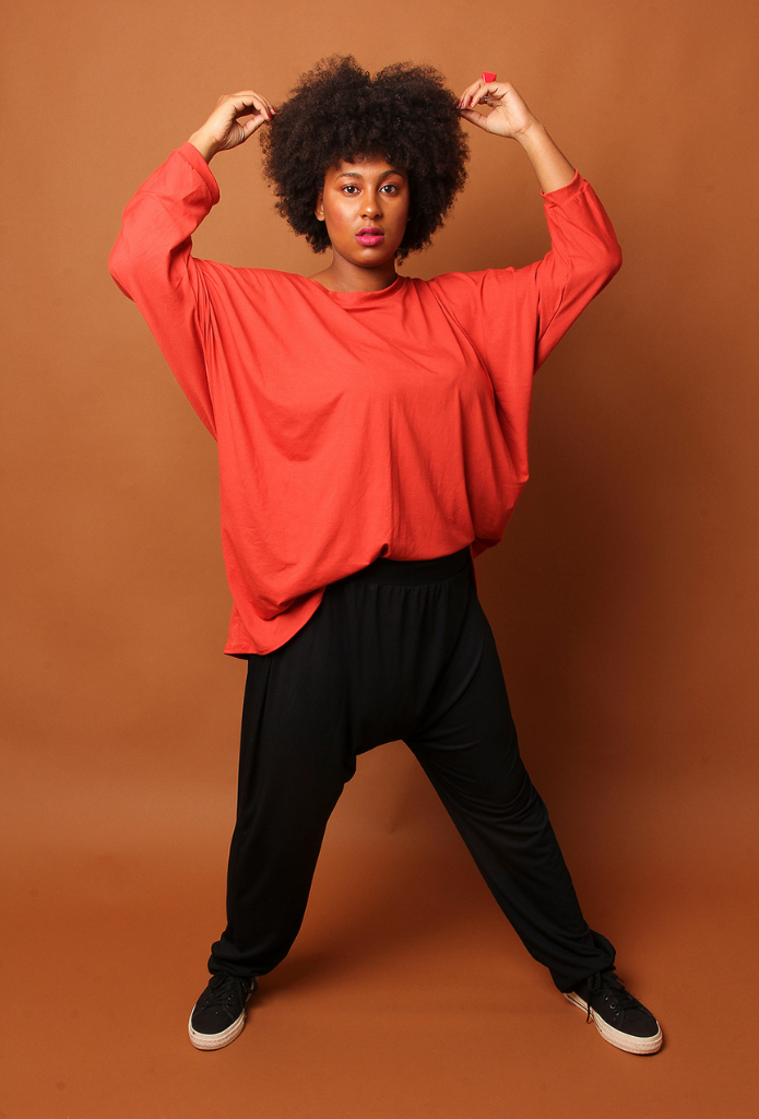 blusa morcego manga longa