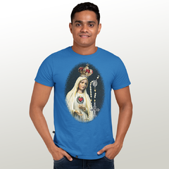Camiseta Masculina Nossa Senhora de Fátima na internet