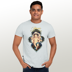 Camiseta Masculina Menino Jesus - comprar online
